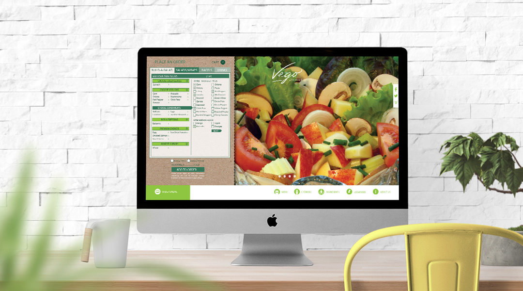 Vego Salad Bar Website Project