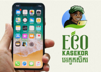 ECO Kasekor Mobile App Logo + Icon Design