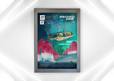 Electronic Peak Festival Poster Design