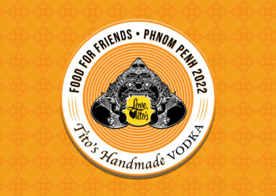 Food for Friends Phnom Penh 2022 Branding