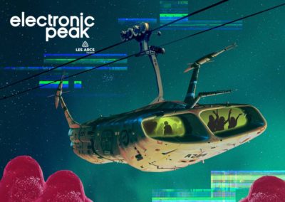 Electronic Peak Festival Poster Design